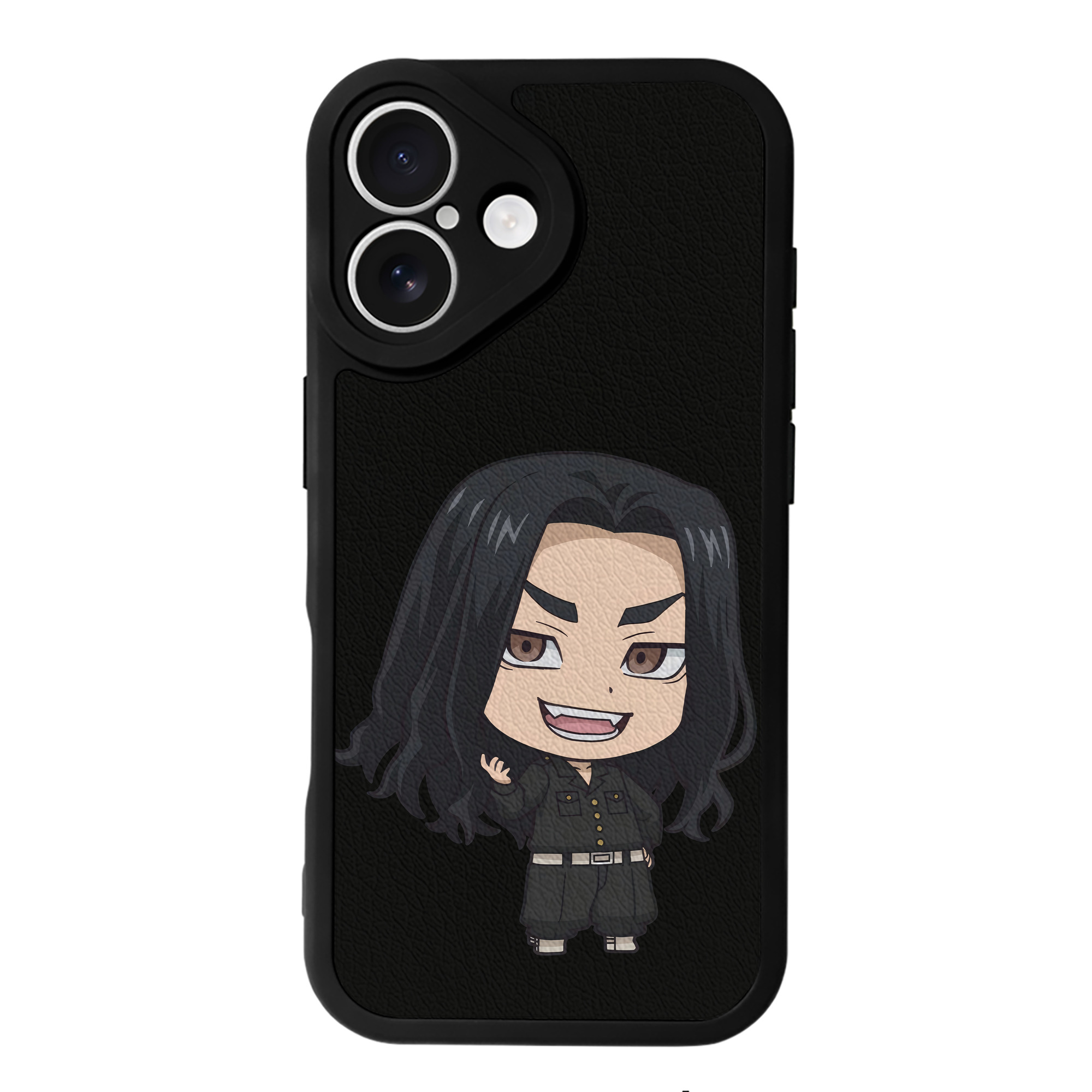 （画像用） 東京リベンジャーズ Tokyo Revengers 【iPhone 16シリーズ対応】シリコンスマホケース（レザー調） 材質：シリコン